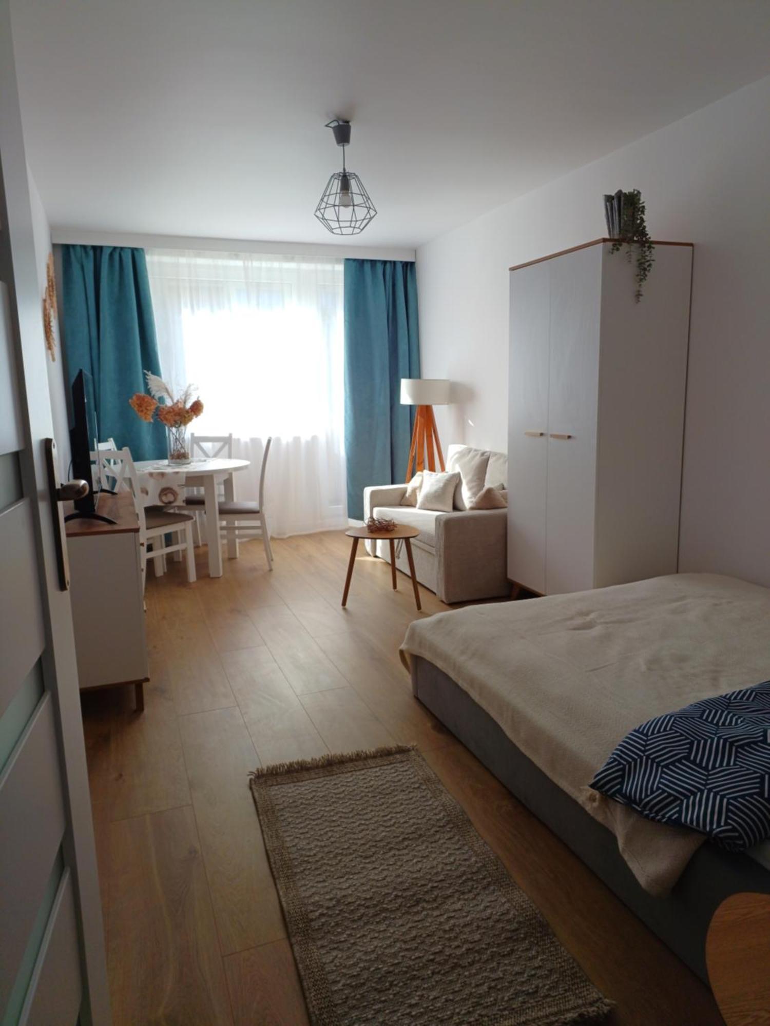 Apartament Turkusowy Apartman Gdańsk Kültér fotó